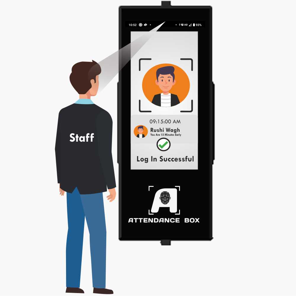 Attendance box | Touchless Attendance